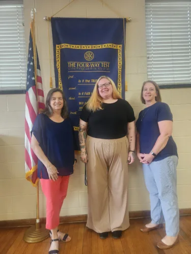 Club learns about Family Support Center